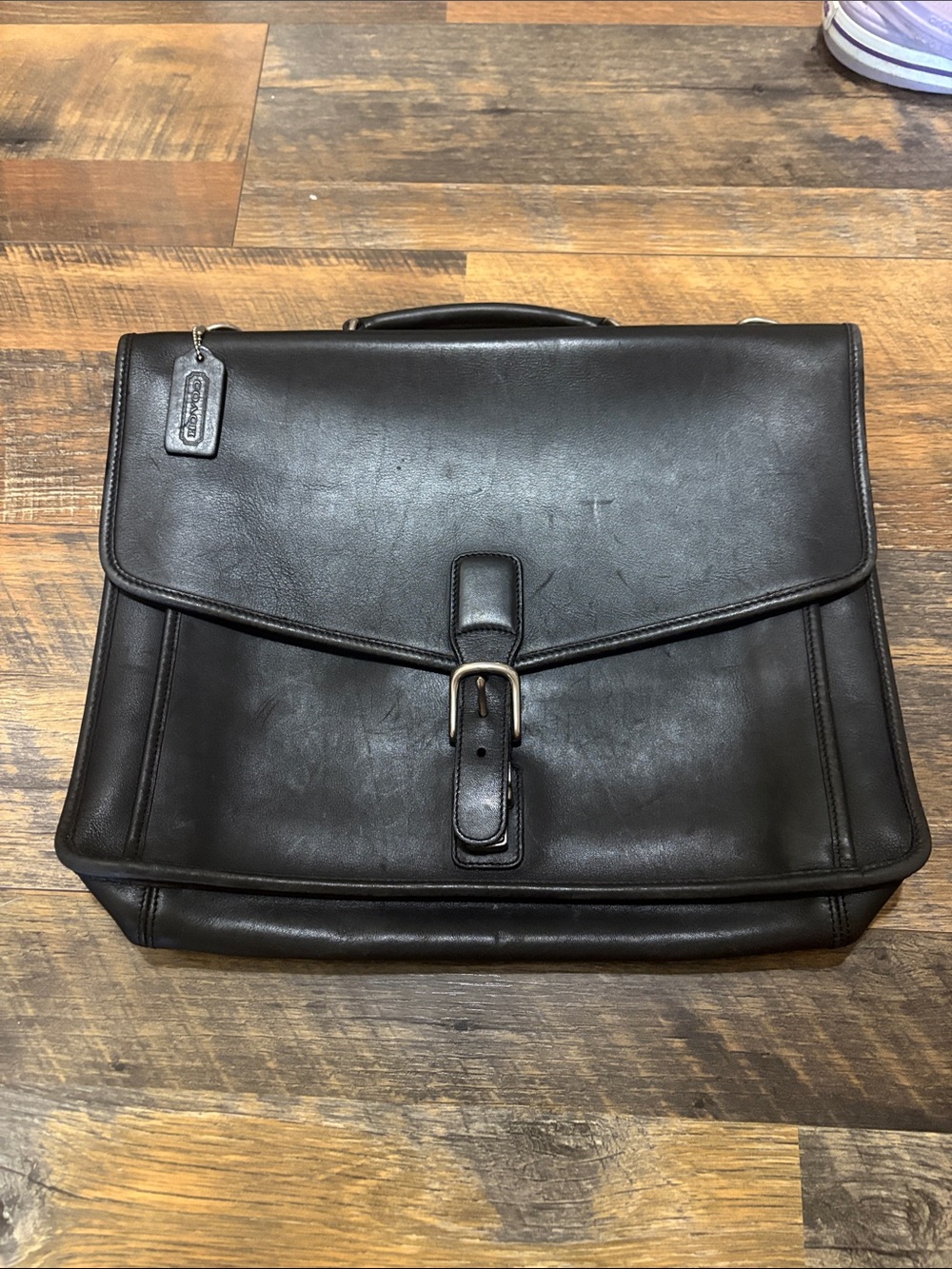 vintage Coach leather Briefcase (Style 5319)